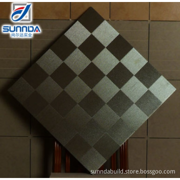 600x600 hot sales metal finish floor tiles,with crossed grid form tiles,glazed porcelain floor tile
